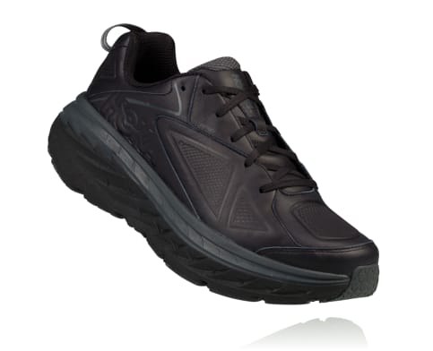 Hoka one one hot sale womens bondi leather black