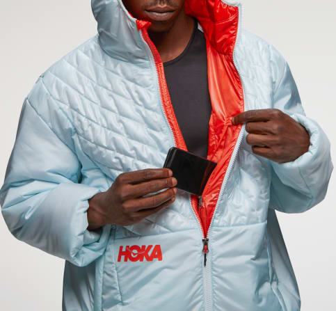 Puffy discount windbreaker jacket