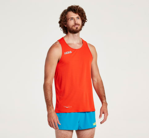 HOKA ONE ONE® (ホカ オネオネ™) IAAF SINGLET camping.com