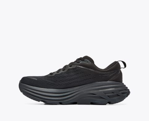 HOKA ONEONE BONDI8 24cm スニーカー　ブラックレディース Amazon.com | HOKA ONE ONE Bondi 8 Women's Road Running Shoes