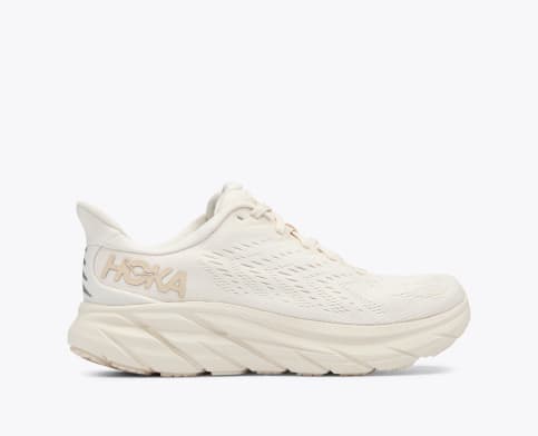 値頃 Women's HOKA® | Shoe Running Road Cushioned Max 8 Clifton 乳液・ミルク