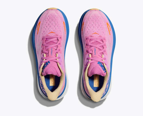 Hoka Clifton 9 rosa zapatillas running mujer