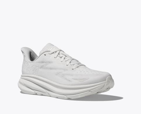 Hoka shoes 2025 womens white