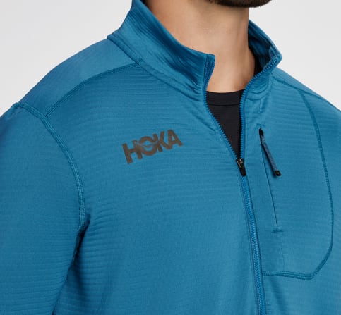 1/2 Zip Terry Knit Performance Top | HOKA®