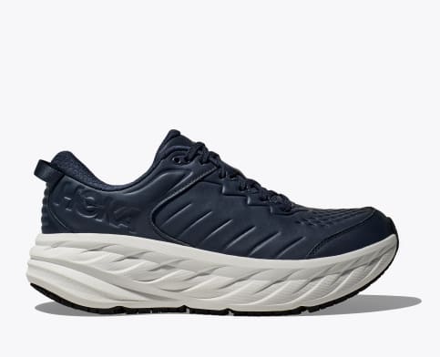 Men's Bondi SR Cushioned Leather Slip Resistant Shoe | HOKA®