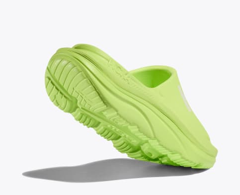 Hoka Unisex Ora Athletic Slides- Vermillion/ White
