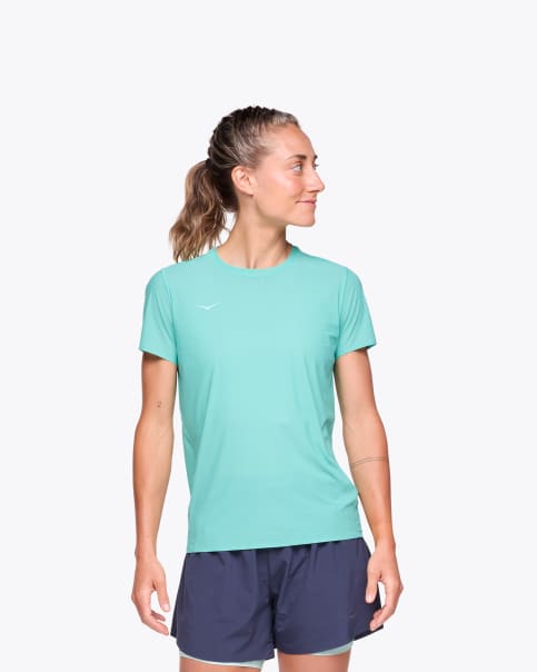 ウォーキング・ランニングウェア HOKA AIROLITE RUN SHORT SLEEVE HOKA ® Airolite Run Short Sleeve for Women | HOKA ®