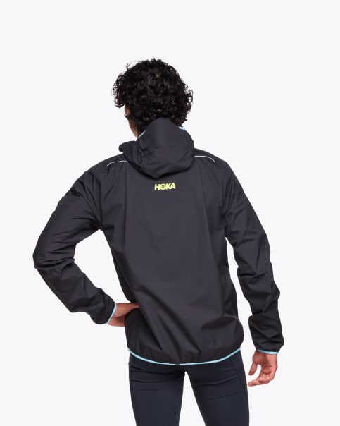 Hoka Tecksy Waterproof Jacket ブラック Men's Tecsky Waterproof Hoka Tecksy Waterproof Jacket ブラック Men's Tecsky Waterproof