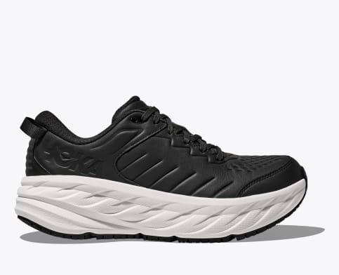 Men's Bondi SR Cushioned Leather Slip Resistant Shoe | HOKA®
