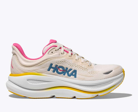 HOKA | Bondi 9 Shoes - Black | The Sports Edit