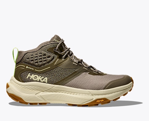 (取寄) ホカオネオネ メンズ トランスポート ハイク GTX Hoka men Transport Hike GTX Gravel/Fern HOKA®公式サイト【トランスポート ハイク GTX|TRANSPORT HIKE GTX