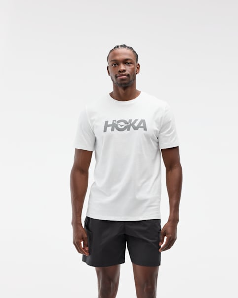 HOKA®公式サイト【コア ロゴ コットン ショートスリーブ Tシャツ|CORE