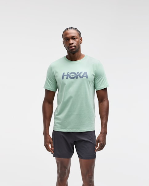 HOKA®公式サイト【コア ロゴ コットン ショートスリーブ Tシャツ|CORE