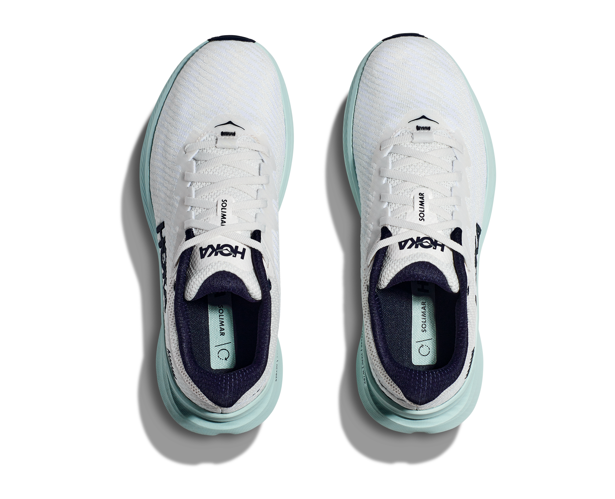 hoka solimar blue glass