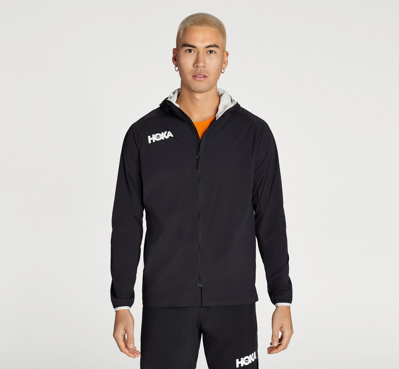 HOKA FullZip Wind Jacket for Men HOKA® ME