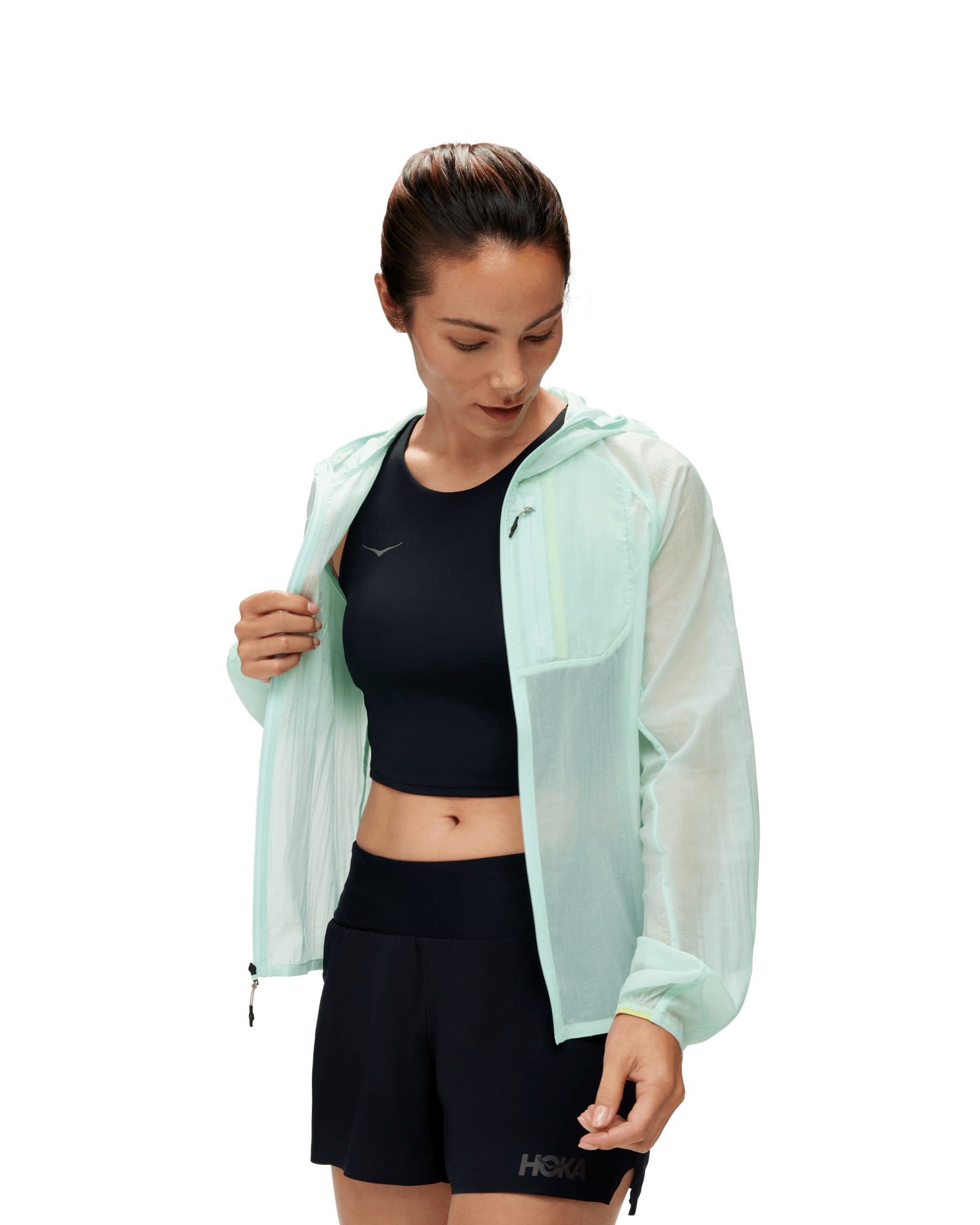 Hoka sale running jacket