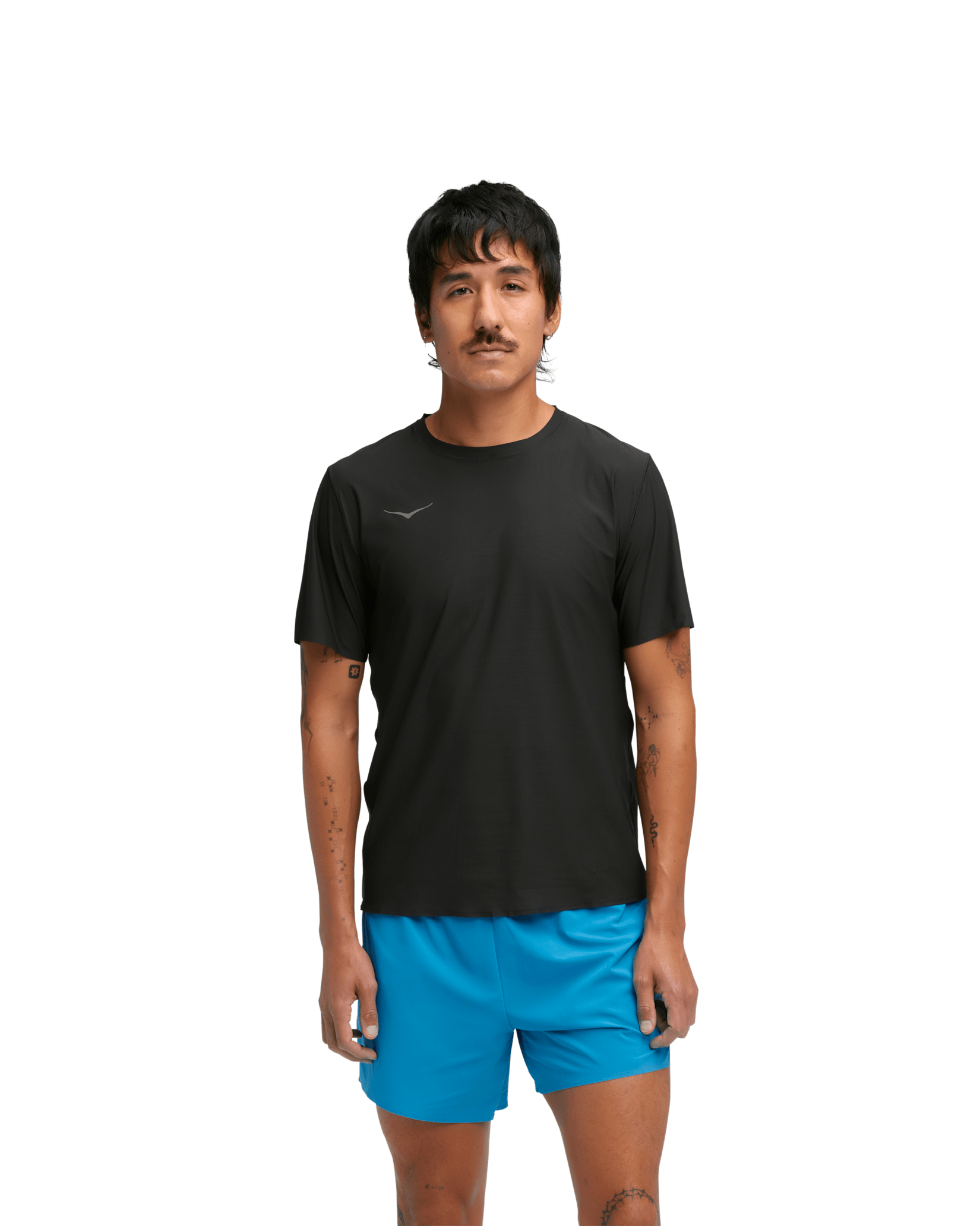 HOKA ONE ONE Tシャツとショートパンツセット XS 青 s-l1200.jpg
