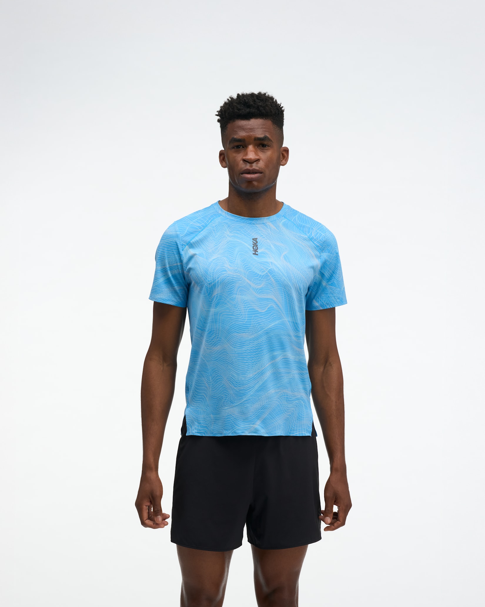 HOKA®公式サイト【エブリラン SS クリフ プリント|EveryRun SS CLF PRT
