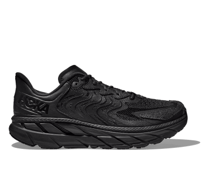 Hoka running best sale shoes black