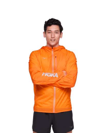 Hoka running jacket sale