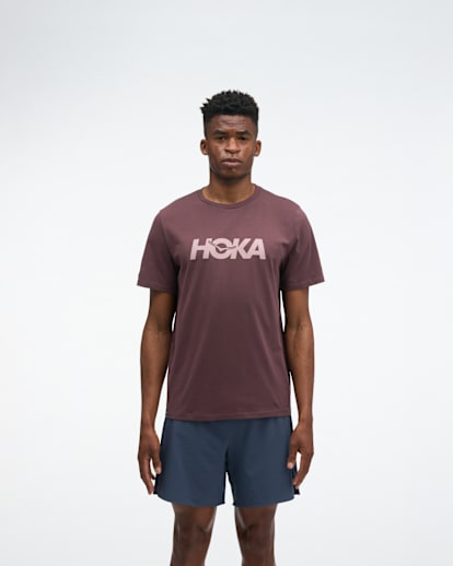 HOKA®公式サイト【コア ロゴ コットン ショートスリーブ Tシャツ|Core