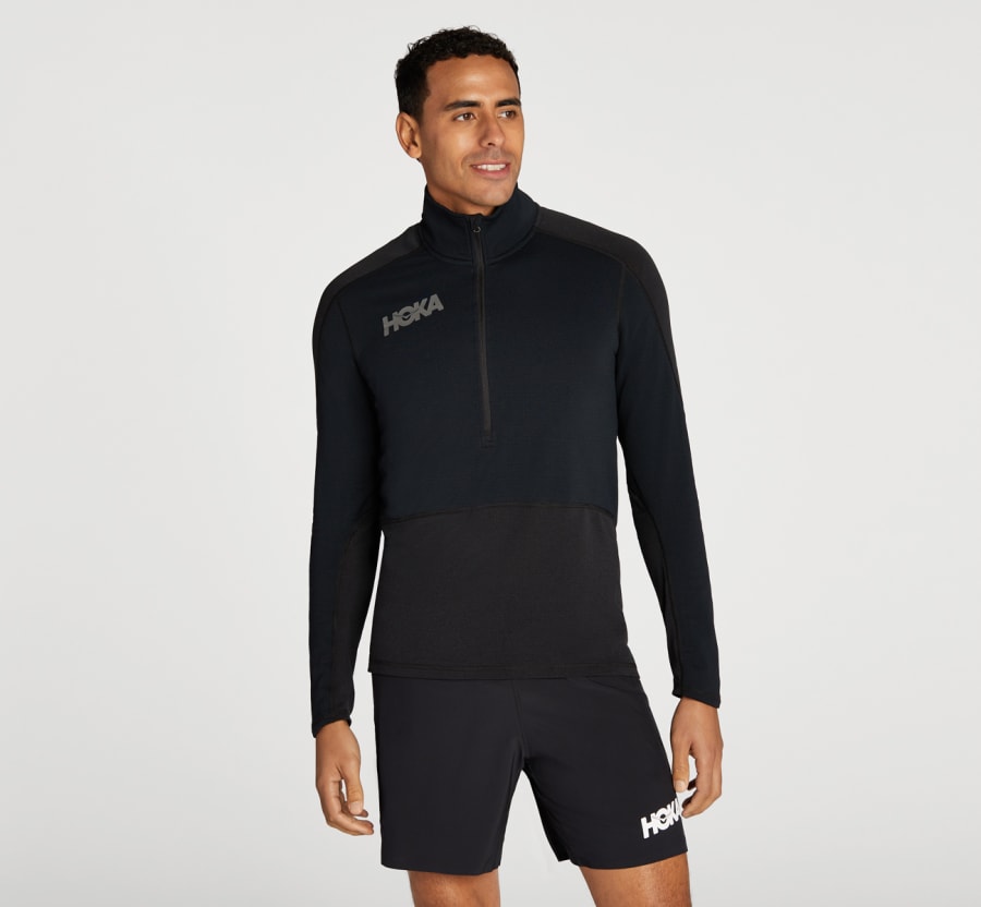 HOKA®公式サイト【1/2 ジップ ミッドレイヤー|1/2 ZIP MIDLAYER 