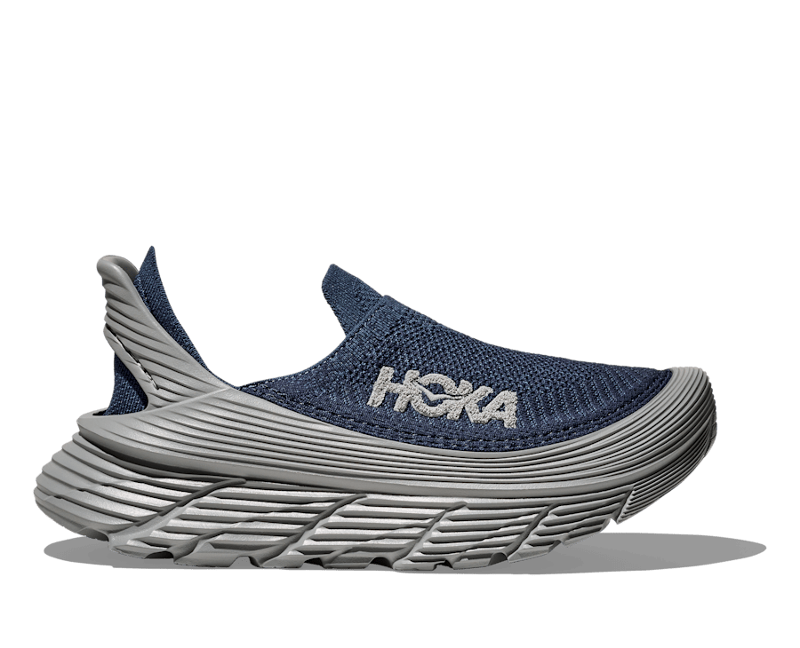 HOKA スリッポンシューズ グレーリストア TC RESTORE TC HOKA ONEONE スリッポン RESTORE TC / ホカ レストア メンズ