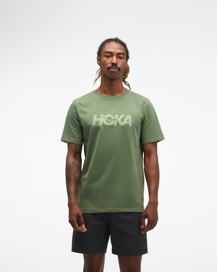 HOKA®公式サイト【コア ロゴ コットン ショートスリーブ Tシャツ|Core