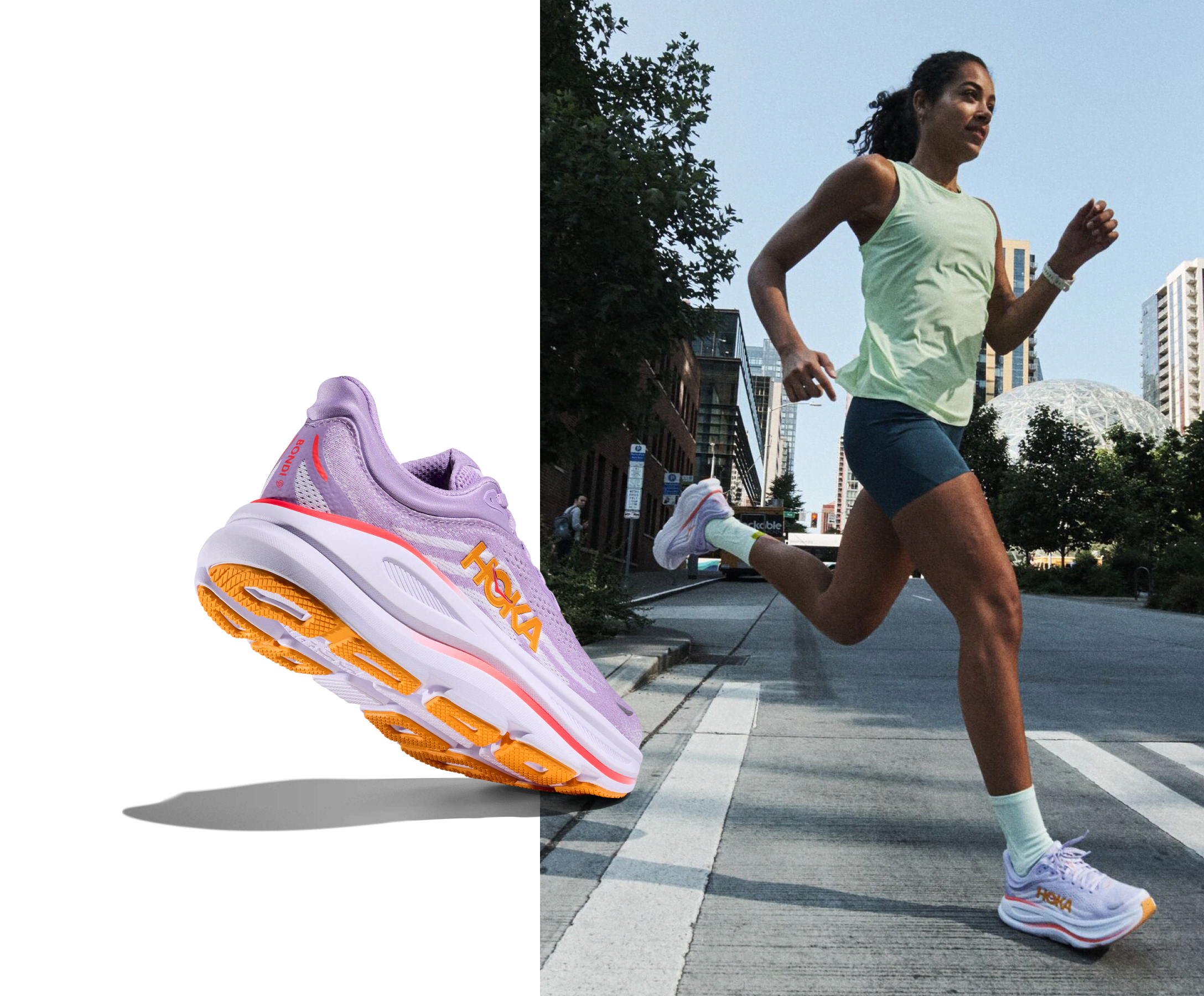 HOKA W BONDI 9 スニーカー　女 BONDI 9