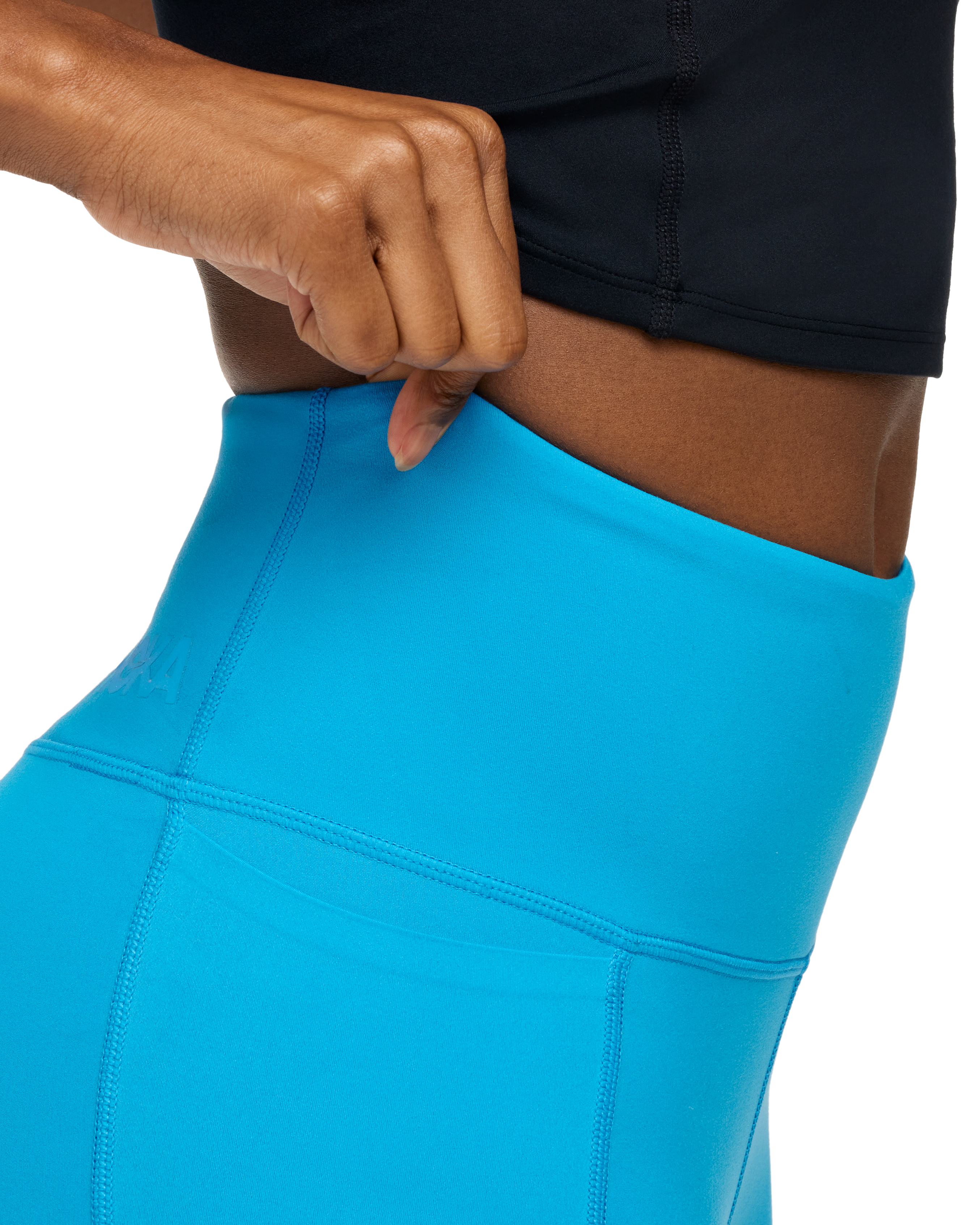 High, fold-over waistband