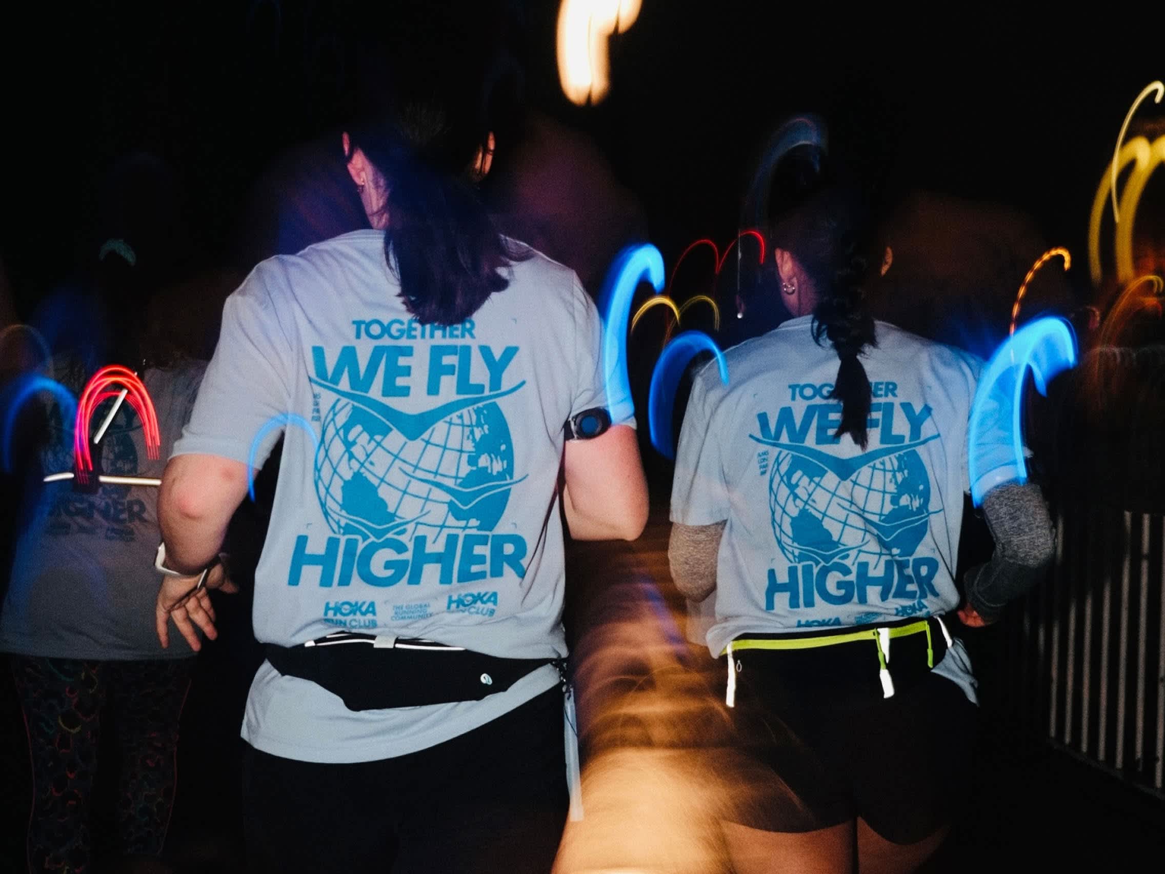 Photo from a recent HOKA activation