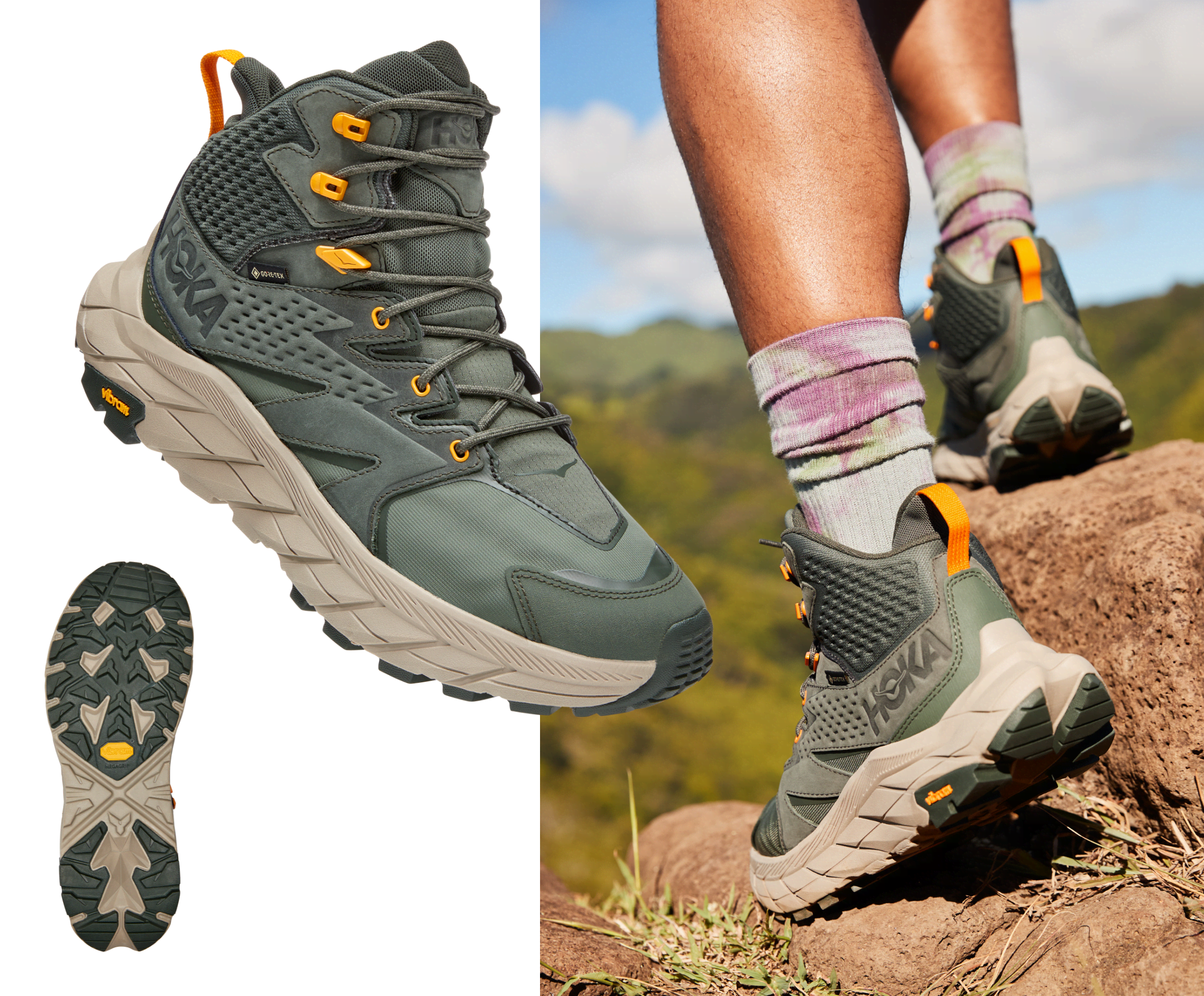 Anacapa Mid GTX Waterproof Leather Hiker | HOKA®