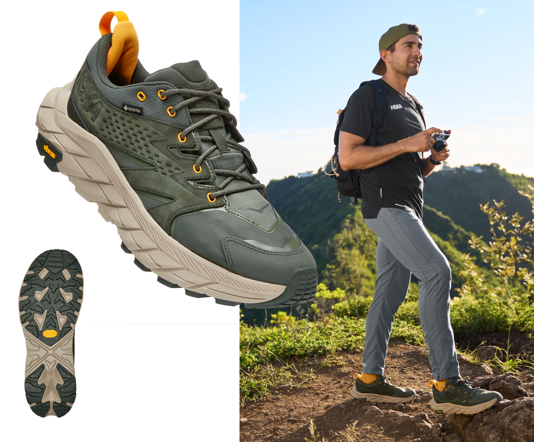 HOKAONEONE ANACAPA LOW GTX | labiela.com