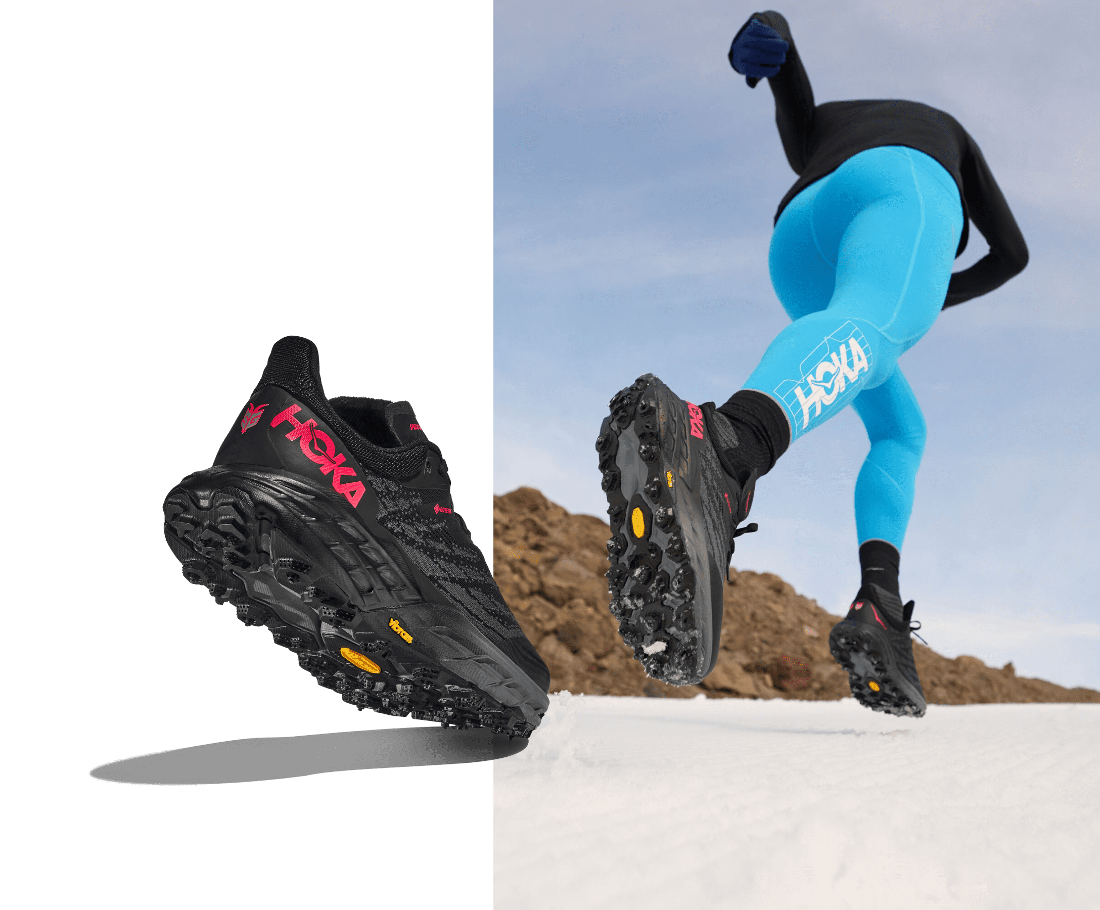 Speedgoat 5 GTX Spike Winterized Trail Shoe | HOKA®