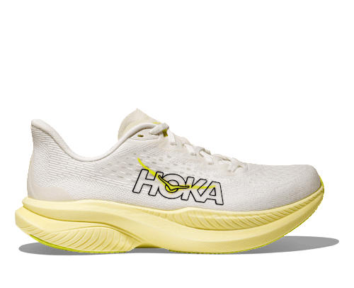 HOKA ランニングシューズ プロトタイプ ホワイト/イエロー Runners Pulse
