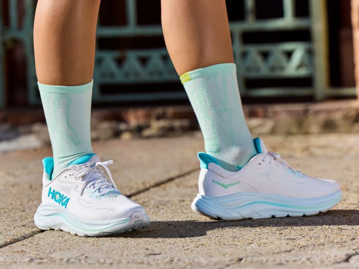 Amazon.com | Hoka One One Mens Bondi SR Leather White