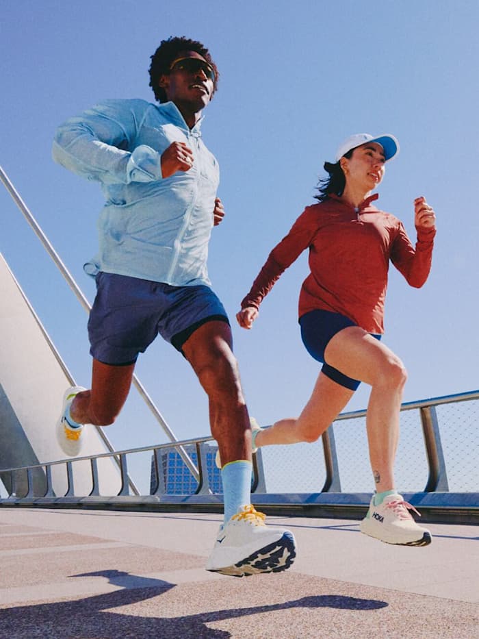 HOKA MISSION FULL-ZIP ライトブルー