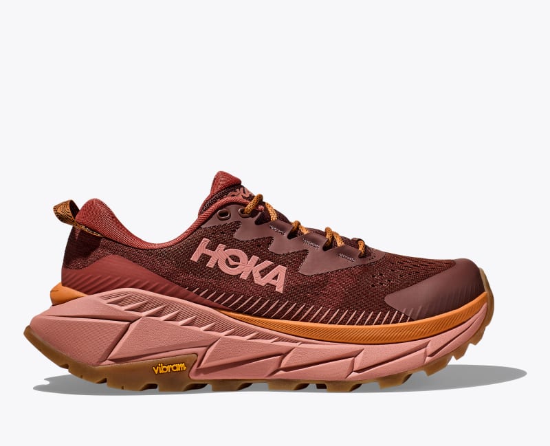 HOKA Women's Skyline-Float X Shoes in Spice/Hot Sauce, Size 10.5
