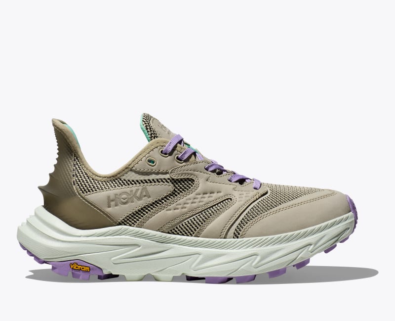HOKA Women's Anacapa 2 Freedom Shoes in Sesame/Glaucous, Size 5.5