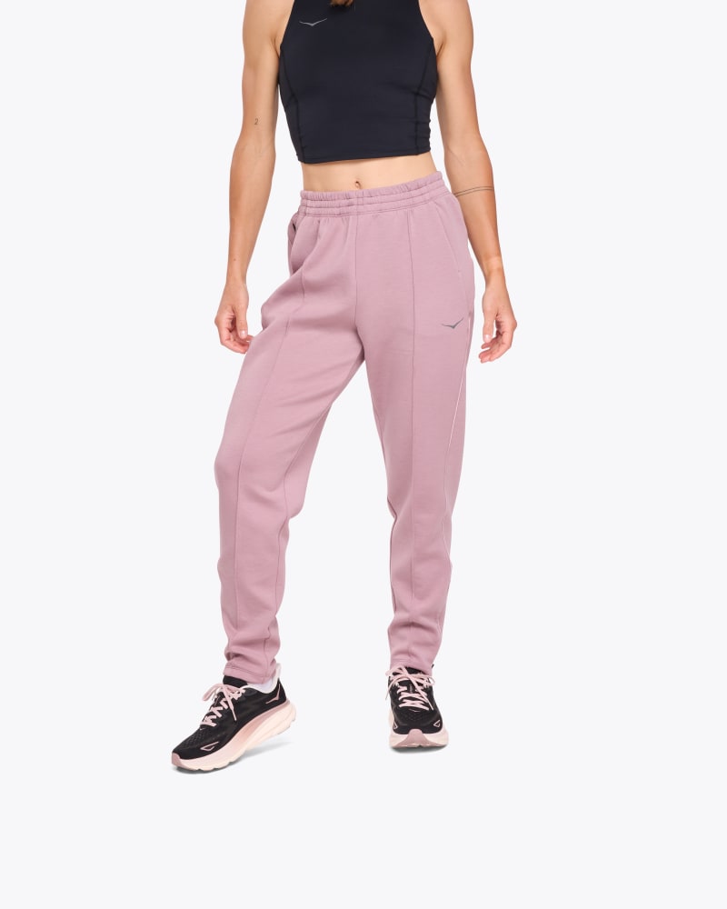 HOKA Women's Kaitoro Knit Pant in Quartzite, Size Large