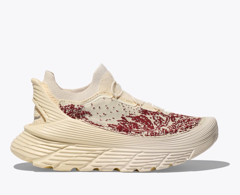 HOKA Restore Chukka Paria Farzaneh Lifestyle Shoes in Cream, Size M 6/W 7