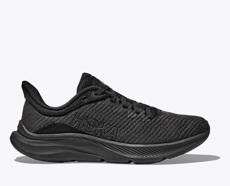 HOKA Women's Solimar Shoes in Black/Black, Size 5.5