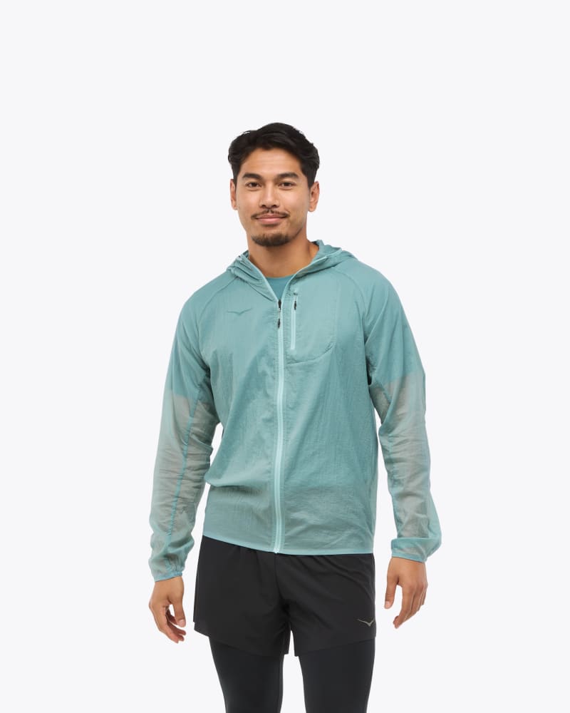 HOKA Men's Skyflow Jacket in Druzy, Size Large