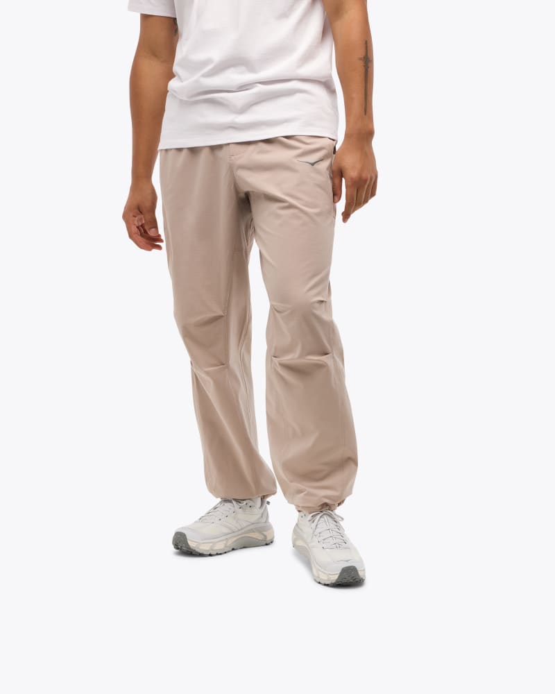 HOKA Men's Woodland Hike Pant in Stone, Size Large