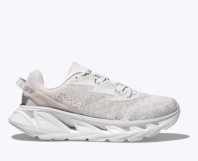 HOKA Elevon 2 TS Shoes in White/Cosmic Grey, Size M 4.5/W 5.5