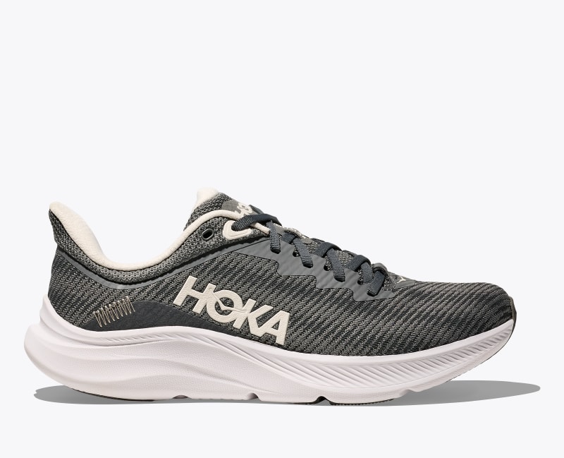 HOKA Men's Solimar Shoes in Asteroid/White, Size 7.5