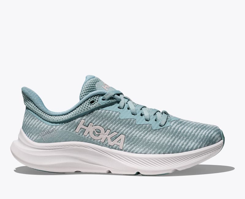 HOKA Women's Solimar Shoes in Druzy/White, Size 7.5