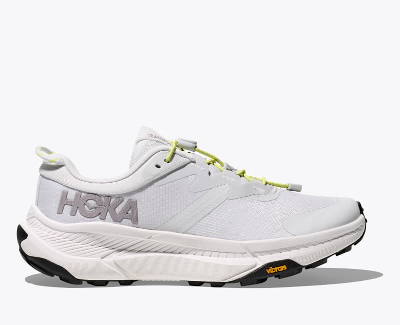 HOKA Women's Transport Shoes in Cosmic Grey/Silver, Size 5.5