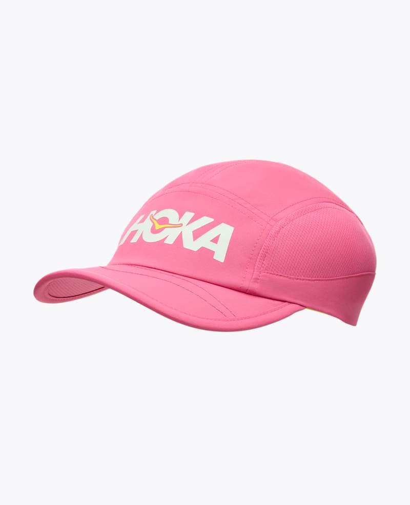 HOKA Run Hat in Electric Rose