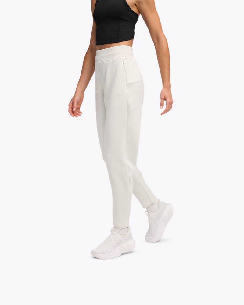 HOKA Women's Essential Recovery Pant in Truffle Salt, Size XXL